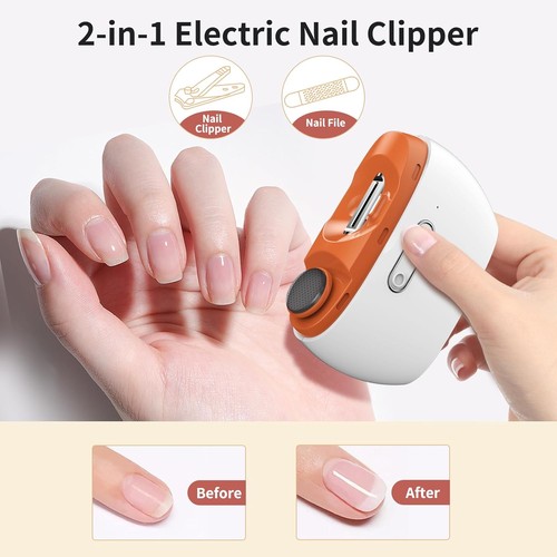 Electric toe nail clippers - electric,