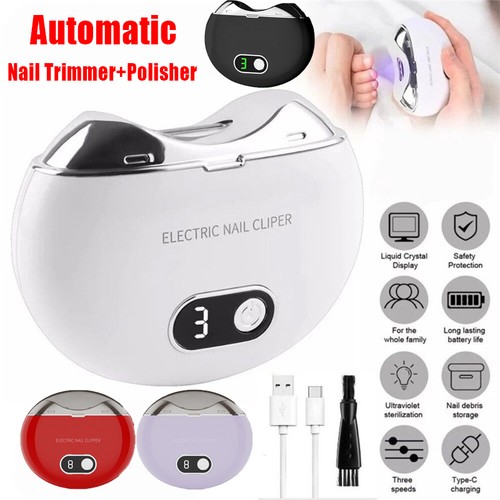 Electric nail clippers - nail,