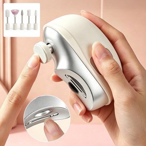 Electric nail cutter - 2-in-1,