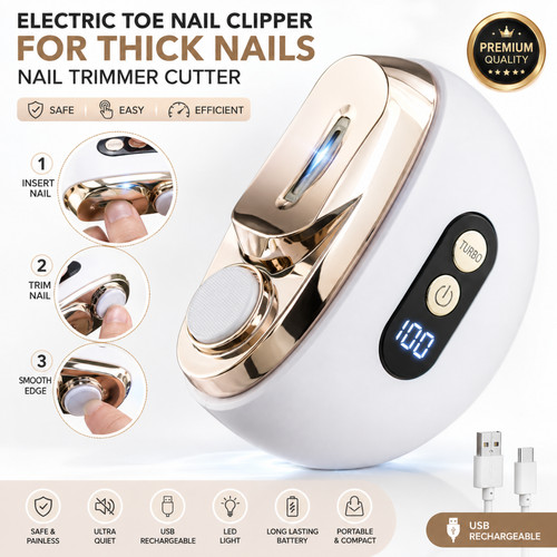 Electric toe nail clippers - electric,