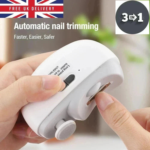 Electric nail clippers 3in1 - electric,