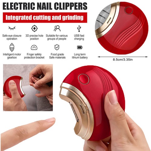Electric nail clipper trimmer - clipper,