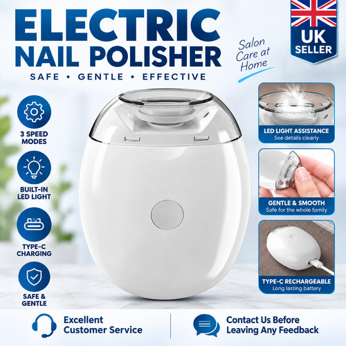 Electric toe nail - clippers, for