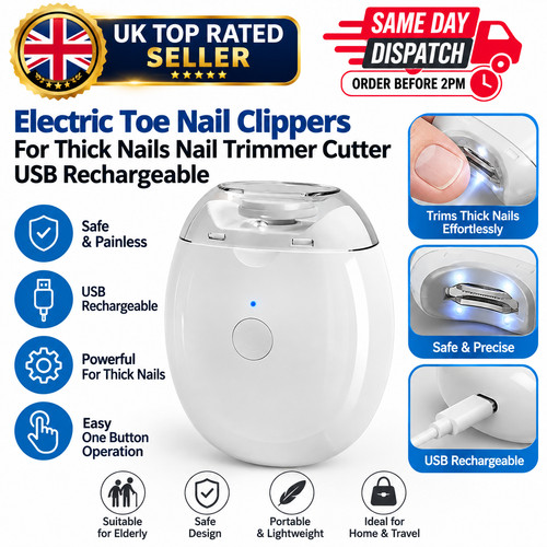 Electric toe nail clippers - nail,