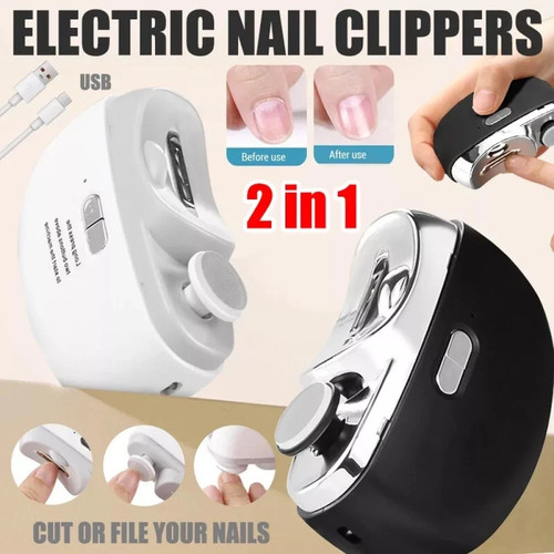 Electric toe nail clippers - clippers, for