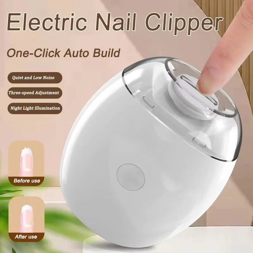 Electric toe nail - clippers, for