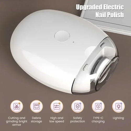 Electric toe nail clippers - nail,