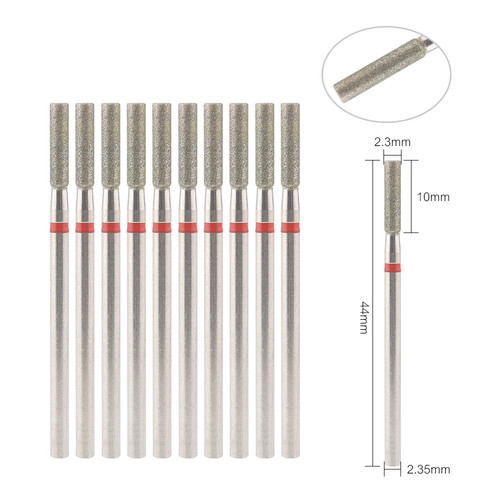10pcs diamond milling - 10pcs, cutter