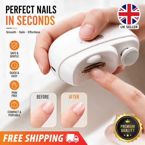 2in1 electric nail clippers - electric,