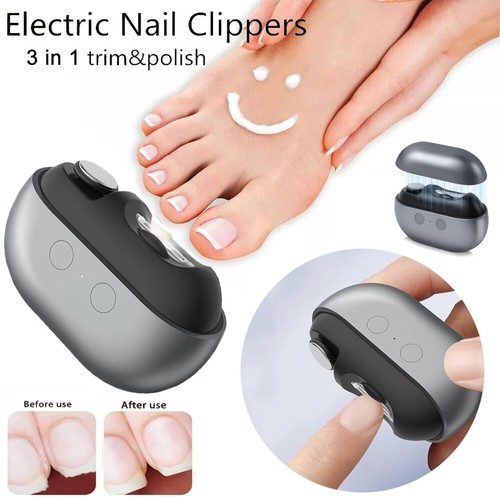 Electric nail clippers - electric, 3in1
