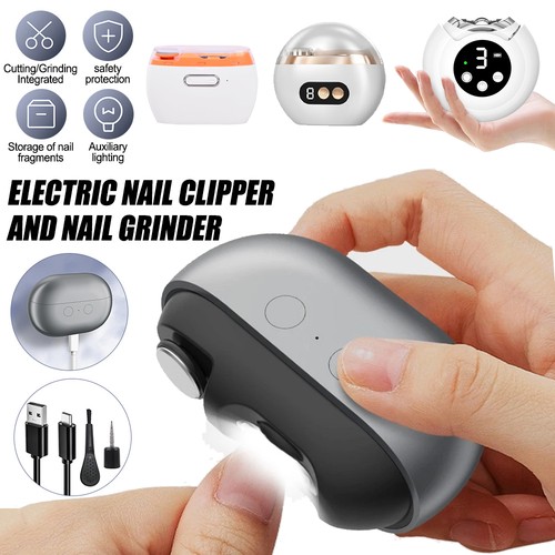 Electric toe nail clippers - electric, for