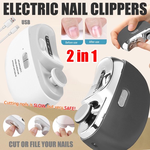 2in1 electric nail clippers - 2in1,